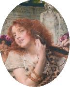 Alma-Tadema, Sir Lawrence Bacchante (mk23) oil on canvas